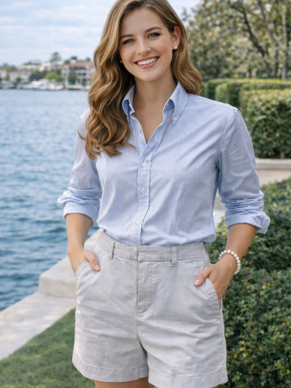 J.Crew Gray Chino Shorts Sz 2 Classic Preppy Old Money Summer Quiet Luxury